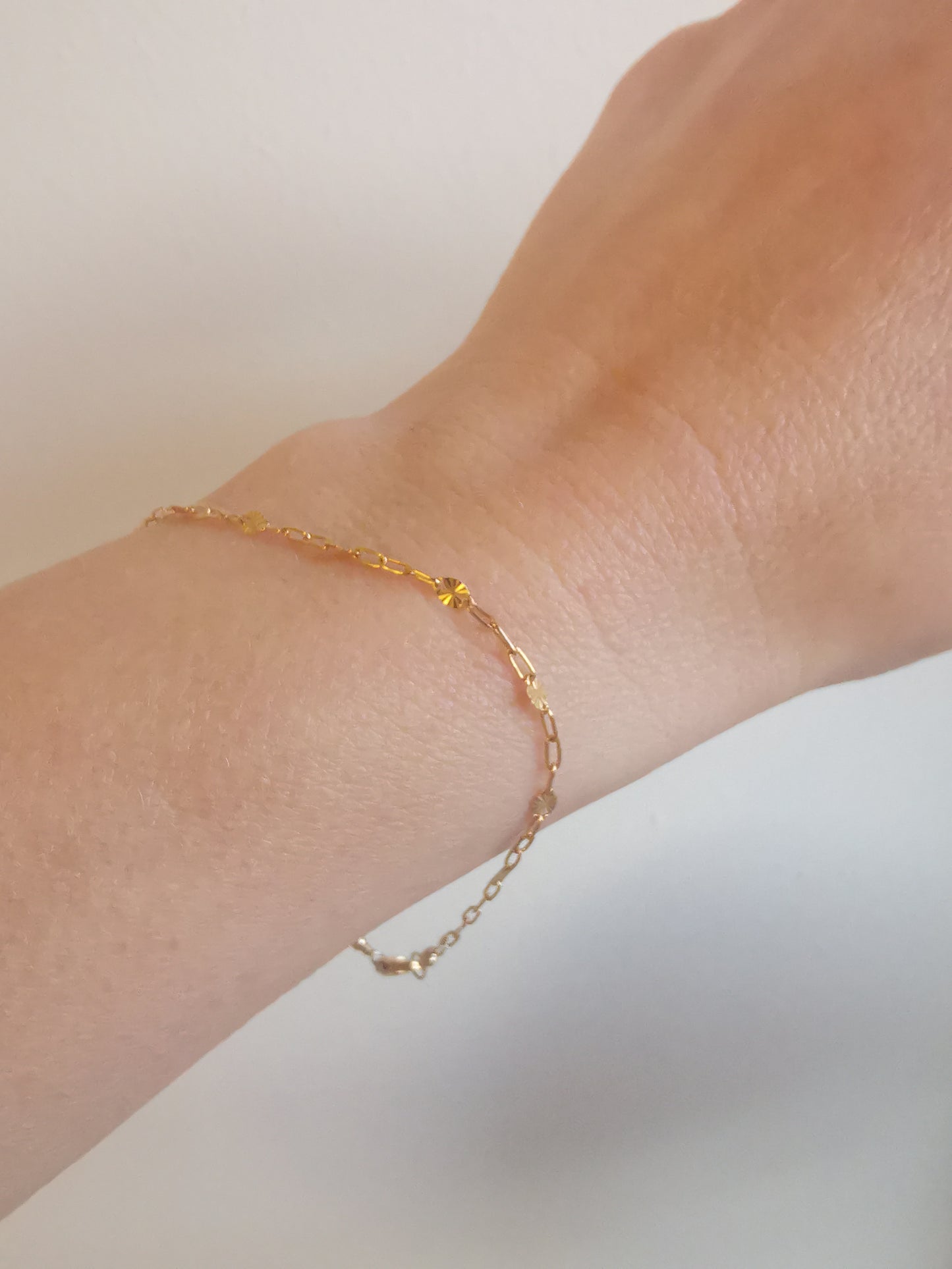 GOLD FILLED STARBURST BRACELET