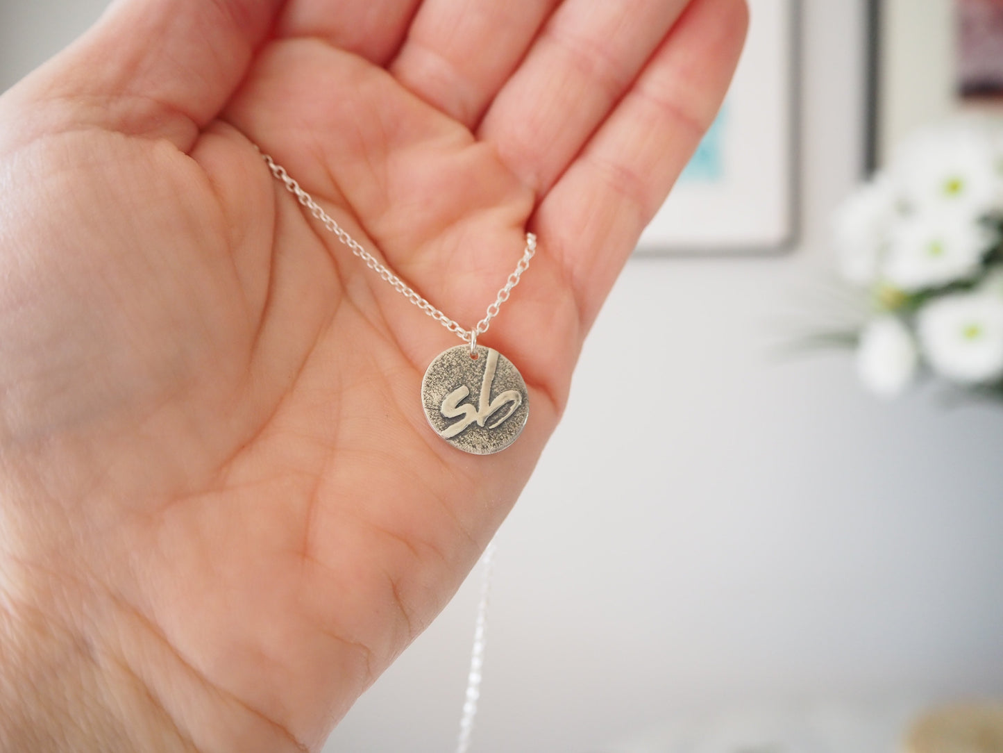 SHELLEY BOOTH PENDANT with PERSONALISATION