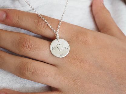 SHELLEY BOOTH PENDANT with PERSONALISATION