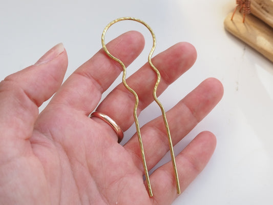 BRASS MINI HAIR PIN