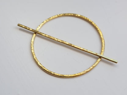 BRASS HAIR PIN CLASP